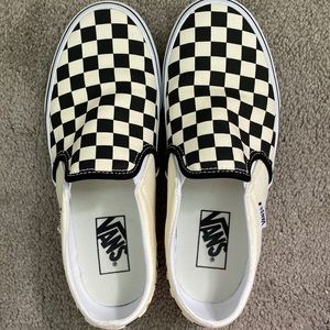 Vans Checkered Slip On Shoes
